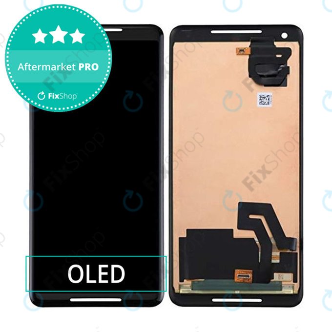 дисплей OLED за Google Pixel 2 XL G011C, Тъчскрийн без рамка
