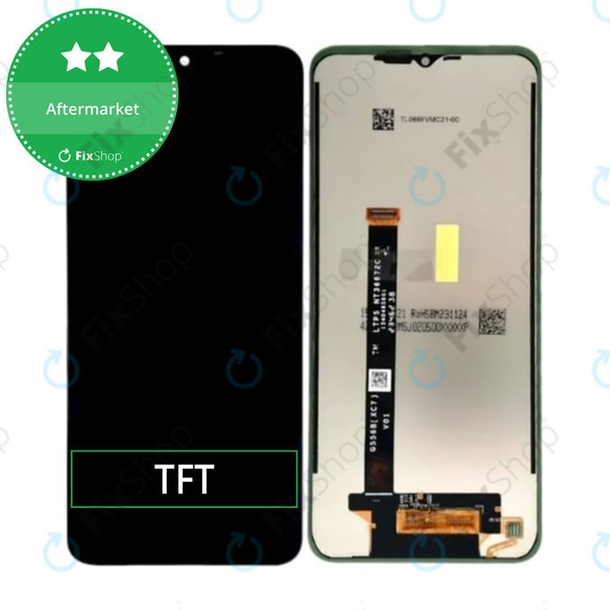 дисплей за Samsung Xcover 7, Тъчскрийн без рамка, TFT