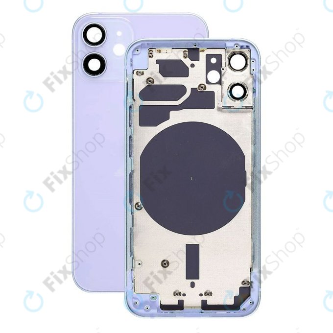 Заден калъф за iPhone 12 Mini, лилав. Purple