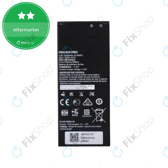 Батерия за Huawei Y6, HB4342A1RBC, 2200mAh