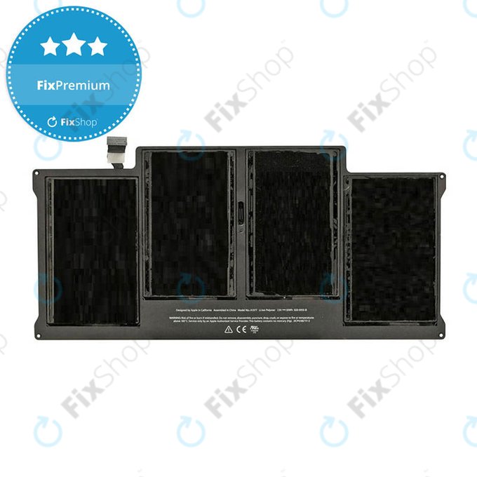 батерия за MacBook Air 13" A1369 (късно 2010), A1377, 8000mAh, FixPremium