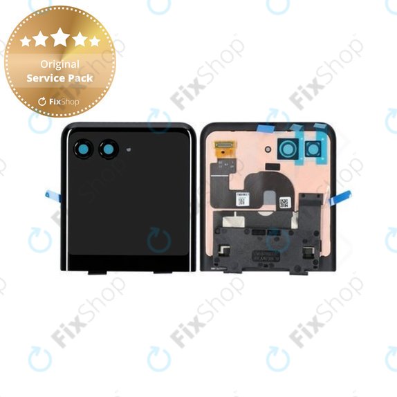 дисплей OLED за Motorola Razr 40 Ultra, Тъчскрийн без рамка (външен), 5D68C22595, Genuine Service Pack