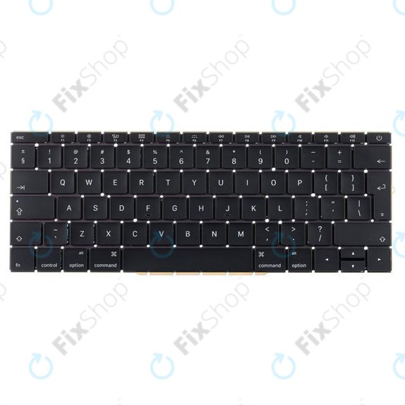 Клавиатура за MacBook Pro 13" A1708 (късна 2016 – средата на 2017), UK
