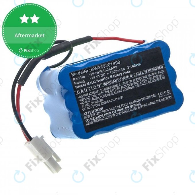 Батерия за Philips PowerPro Uno, FC6164, 15-HHR150AAF9, Ni-MH 18.0V 1500mAh