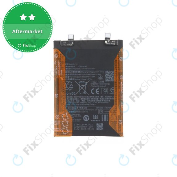 Батерия за Xiaomi Poco F5, X5 Pro, Redmi Note 12 Pro 5G, BP4K, 5000mAh