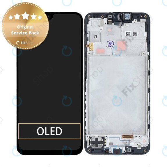 Дисплей за Samsung A16 5G, Blue Black, Тъчскрийн с рамка, GH82-36143A Genuine Service Pack