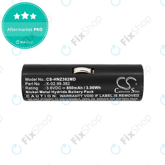 Батерия за Heine Beta Handles, Heine Ophthalmoscope Beta 200, 850mAh, Ni-MH, 3.6V, X-02.99.382, BATT/110904-A1, HQ