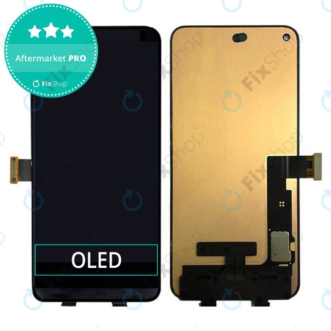 дисплей OLED за Google Pixel 5, Тъчскрийн без рамка