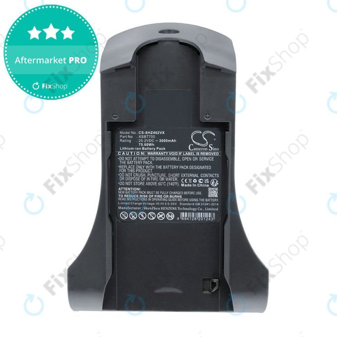 Батерия за Shark IZ, 3000mAh, Li-Ion, 25.2V, XSBT700, HQ