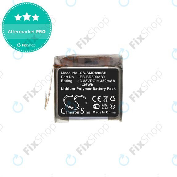 Батерия за Samsung Galaxy Watch4 Classic 46 mm, 350mAh, Li-Pol, 3.88V, EB-BR890ABY, HQ