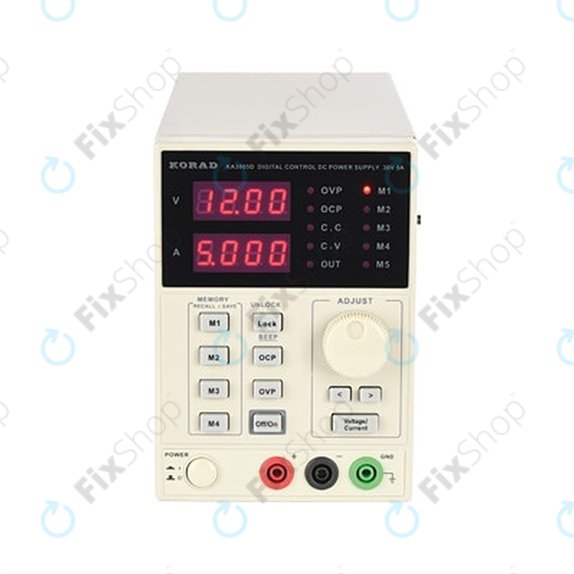 Регулируемо DC захранване (0-30V, 0-5A), Korad KA3005D