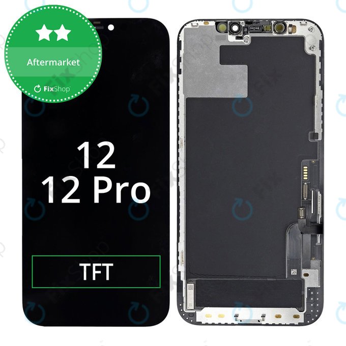 Дисплей In-Cell HD+ за iPhone 12, 12 Pro, Тъчскрийн с рамка