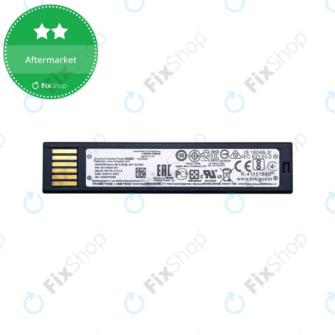 Батерия за Honeywell 1902 (SCN05), 2400mAh, BAT-SCN05