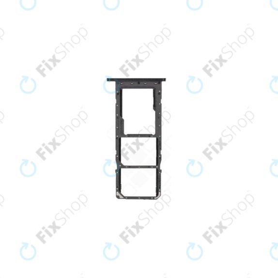 SIM държач за Samsung A03s A037G, GH81-21254A, черен, Black, Genuine Service Pack