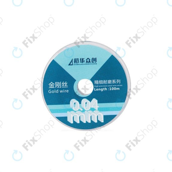 Сепарационен тел за LCD дисплеи XHZC, 0.04mm x 100m