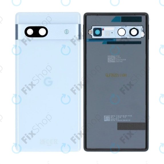 Заден капак за Google Pixel 7a, Sea, G949-00388-00, Genuine Service Pack