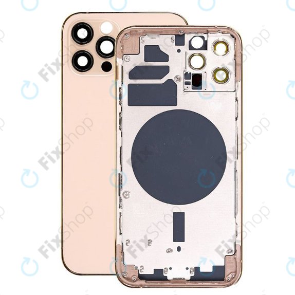 Заден калъф за iPhone 12 Pro, Злато, Gold