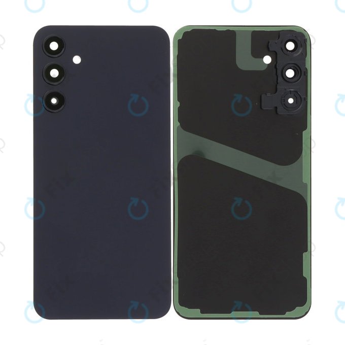 Заден капак комплект за Samsung A15, A15 5G A156B, Brave Black