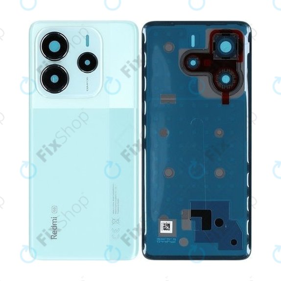 Заден капак за Xiaomi Redmi Note 14 5G 24094RAD4G, Coral Green, 56002500O1700, Genuine Service Pack