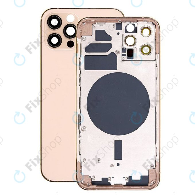 Заден калъф за iPhone 12 Pro, Злато, Gold