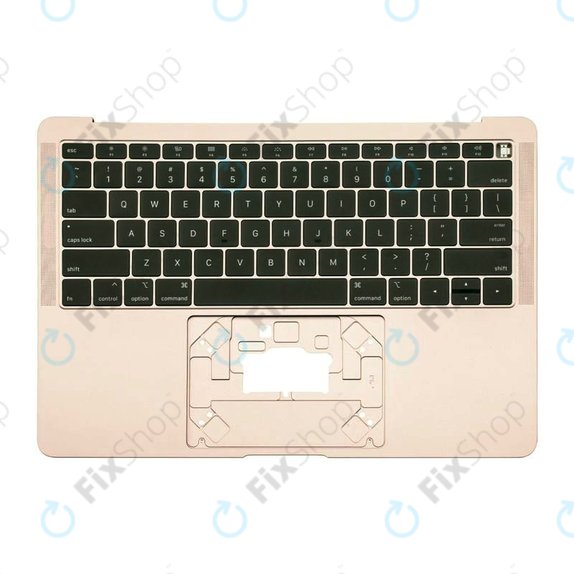 Горна рамка с клавиатура за MacBook Air 13" A1932 (2018 – 2019), US, Златен