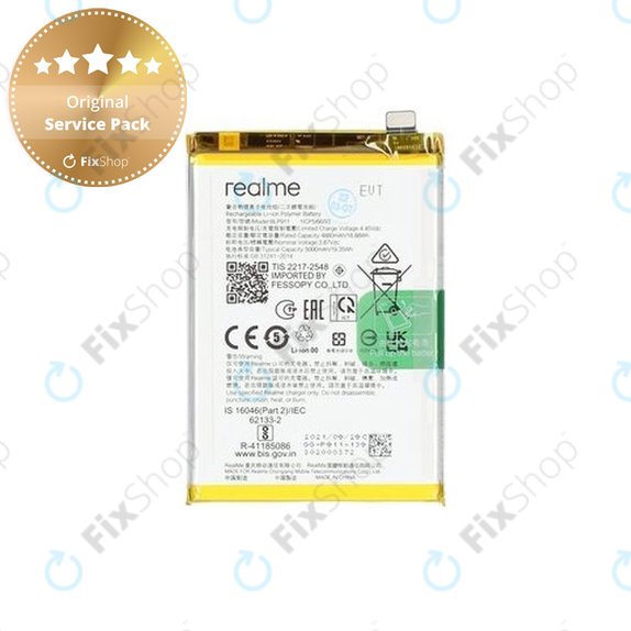 Батерия за Realme 9i, 9 Pro, BLP911, 5000mAh - 4200013, Genuine Service Pack
