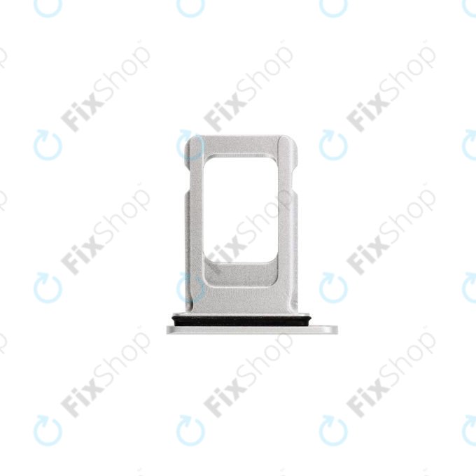 SIM държач за iPhone XR, бял, White