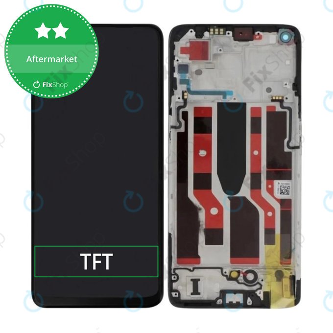 дисплей за Oppo Reno 7 Lite, Тъчскрийн и рамка, TFT