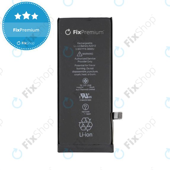 Батерия за iPhone SE (2nd Gen 2020), 1821mAh, FixPremium