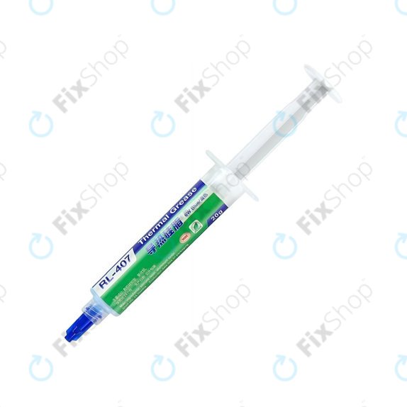 Силиконова термопаста Relife RL-407, 6 W/mK, 20g, синя