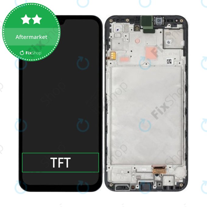 дисплей за Samsung A15 4G A15 5G A156B, Тъчскрийн и рамка, черен, Black, TFT