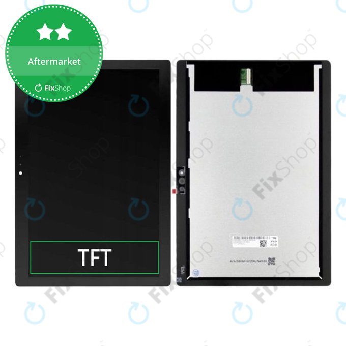 LCD дисплей за Lenovo Tab M10 TB-X605, TB-X605F, TB-X605M, Тъчскрийн без рамка, черен, Black, TFT
