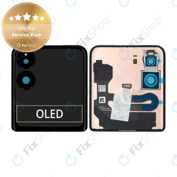 Дисплей за Xiaomi Mix Flip 2405CPX3DC, External, Тъчскрийн без рамка, 560004000N800 Genuine Service Pack