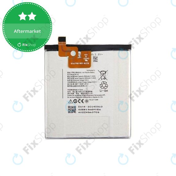 Батерия за Lenovo VIBE Z2, BL230, 3000mAh