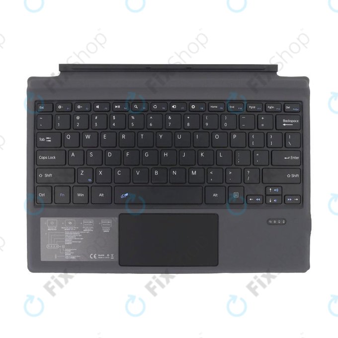 Клавиатура за Microsoft Surface Pro 4, US, черен, Black