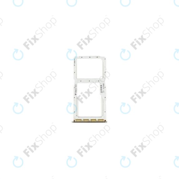SIM/SD държач за Huawei P30 Lite, 51661LWM, 51661NAM, Pearl White, Genuine Service Pack