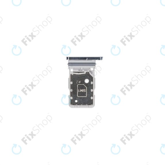SIM държач за Samsung S21 Ultra G998B, GH98-46258B, Phantom Silver, Genuine Service Pack