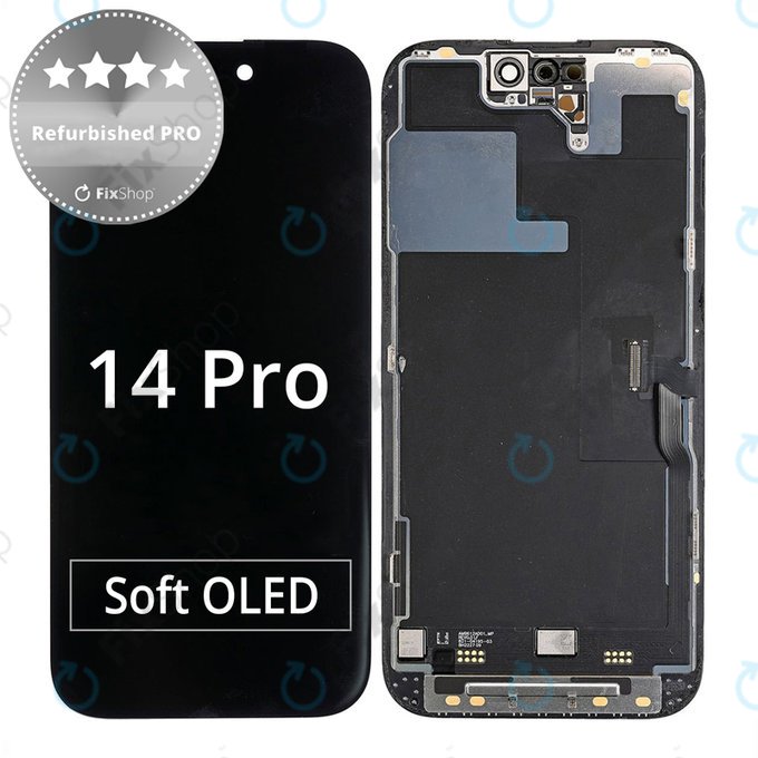 Дисплей за iPhone 14 Pro, Тъчскрийн с рамка, Refurbished PRO