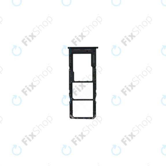 SIM държач за Samsung A04S A047F, GH98-47703A, черен, Black, Genuine Service Pack