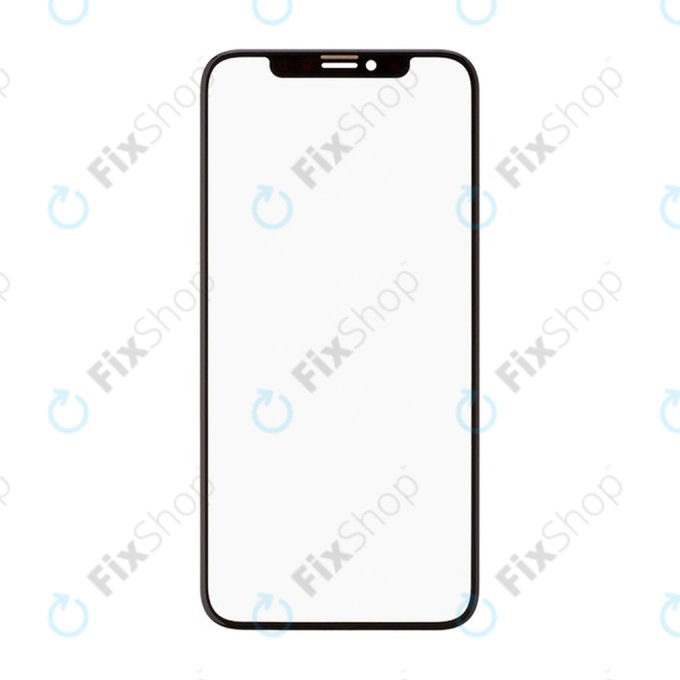 Силиконово стъкло за предна част с OCA лепенка за iPhone XS