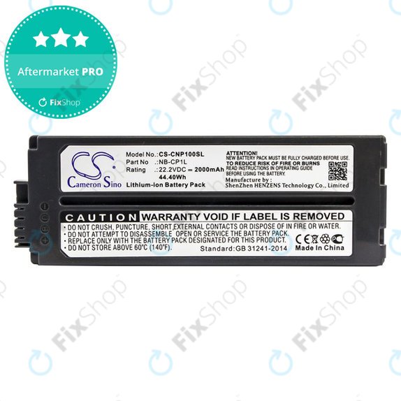 Батерия за Canon Selphy CP, 2000mAh, Li-Ion, 22.2V, NB-CP1L, HQ