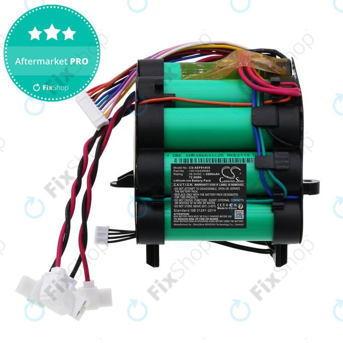 Батерия за AEG FX9, Pure F9, Electrolux FlexLift PF9, 2000mAh, Li-Ion, 36V, 140144439084, HQ