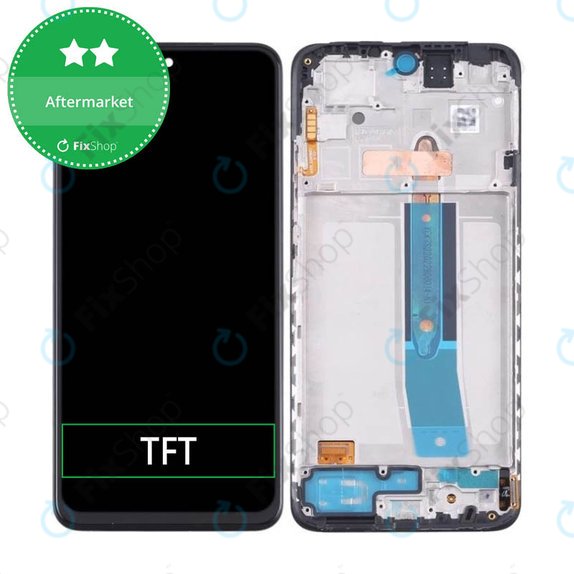 дисплей за Xiaomi Redmi Note 11, 11S, Poco M4 Pro 4G, Тъчскрийн и рамка, Graphite Gray, TFT