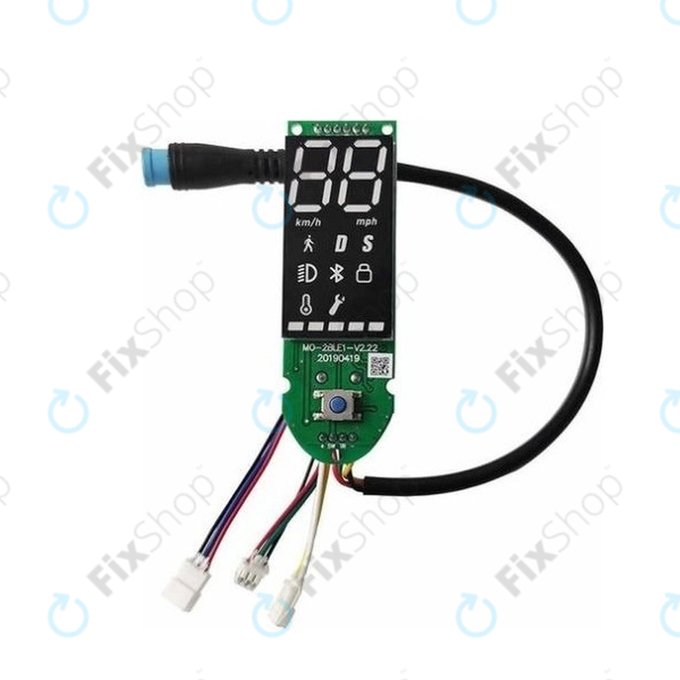 Табло с LCD дисплей за Xiaomi Mi Electric Scooter 1S, Essential, Pro 2, Mi 3, C002550016100, C002790006400, Genuine Service Pack