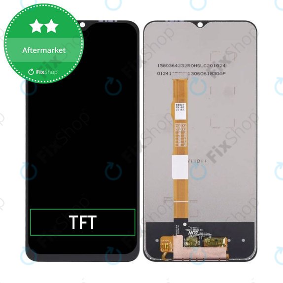 LCD дисплей за Vivo Y72 5G V2041, Тъчскрийн без рамка, TFT