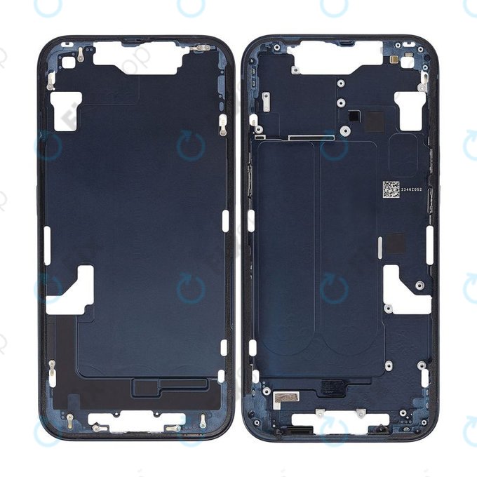 Средна рамка за iPhone 14, Midnight
