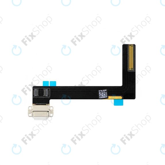 Конектор за зареждане c гъвкав кабел за Apple iPad Air 2, бял, White