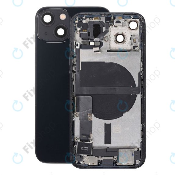 Заден калъф със малки части за iPhone 13, Midnight