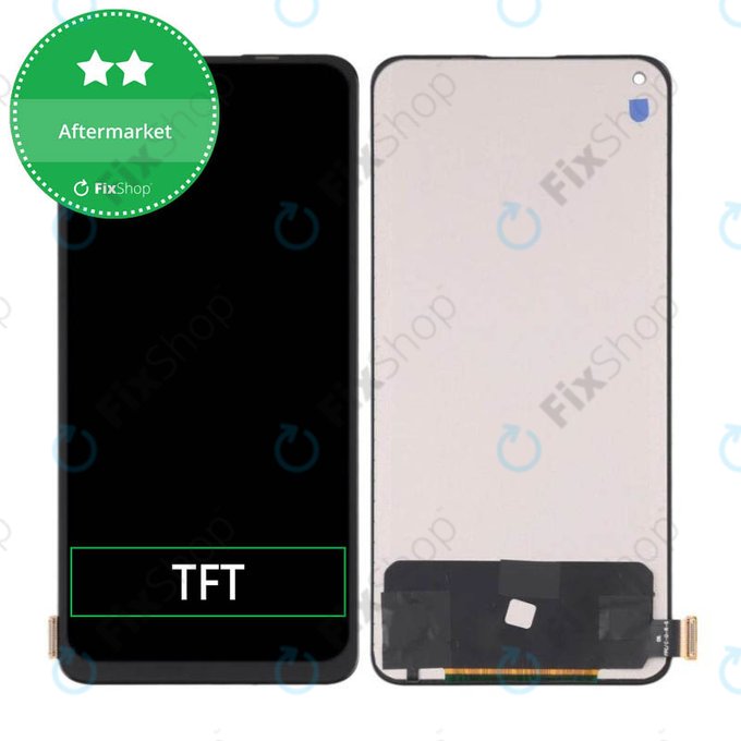 дисплей за Oppo Reno 5, Тъчскрийн без рамка, TFT