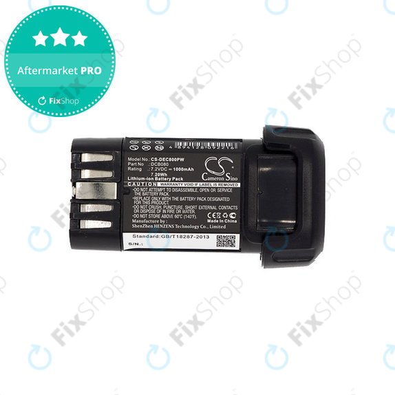 Батерия за Dewalt Dcb095, Dewalt Dcf680, 1000mAh, Li-Ion, 7.2V, DCB080, HQ